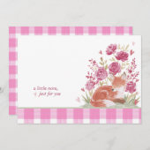 Hearthlight Notes A Little Love Romantic Winter Notitiekaartje (Voorkant / Achterkant)