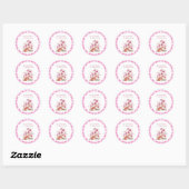 Hearthlight Notes A Little Love Romantic Winter Ronde Sticker (Vel)