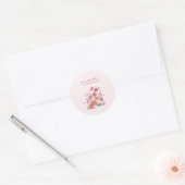 Hearthlight Notes A Little Love Romantic Winter Ronde Sticker (Envelop)