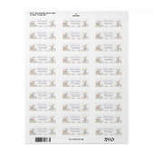 Hearthlight Notes Lente Zachte Weide Tuin Etiket (Full Sheet)