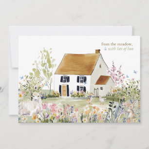 Hearthlight Notes Lente Zachte Weide Tuin Notitiekaartje