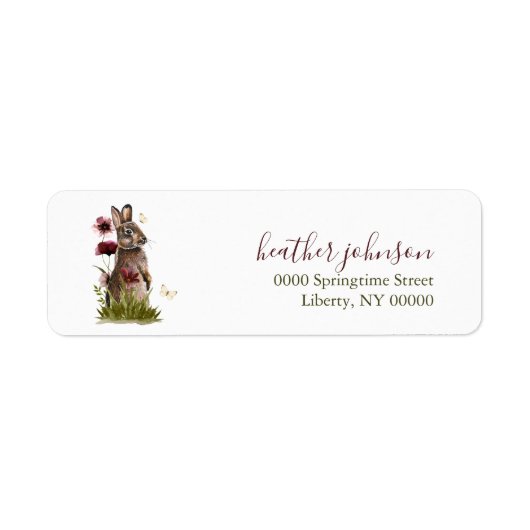 Hearthlight Notes Lente Zachte Weide Wilde Bloem Etiket (Voorkant)