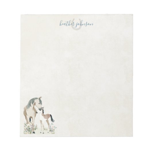 Hearthlight Notes Meadow & Mane Notes Notitieblok (Voorkant)