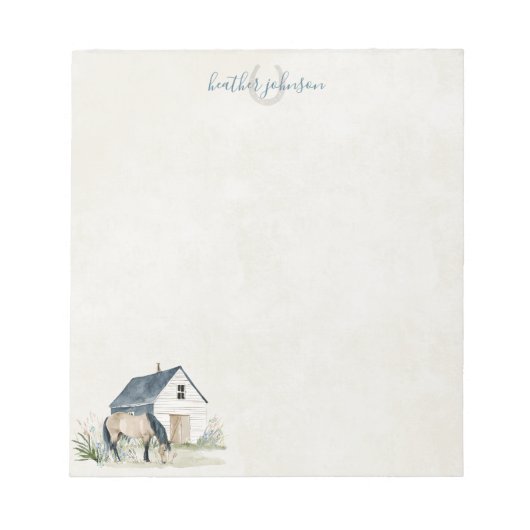 Hearthlight Notes Meadow & Mane Notes Notitieblok (Voorkant)