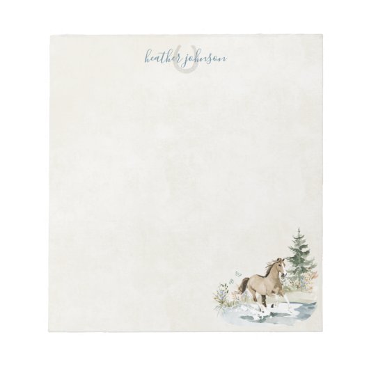 Hearthlight Notes Meadow & Mane Notes Notitieblok (Voorkant)