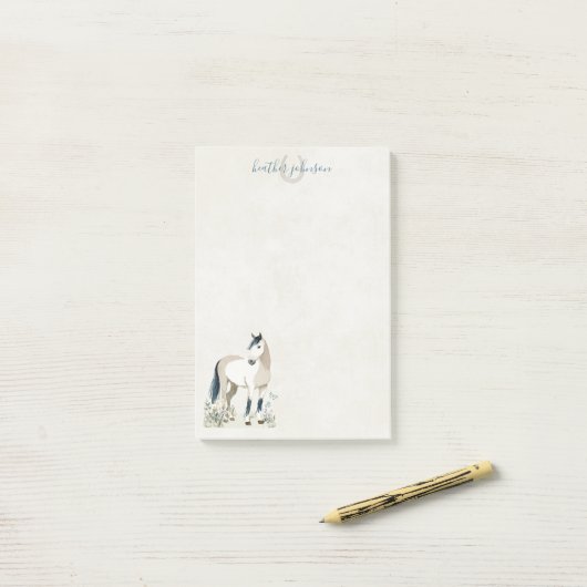 Hearthlight Notes Meadow & Mane Post-it Notes (Op bureau)