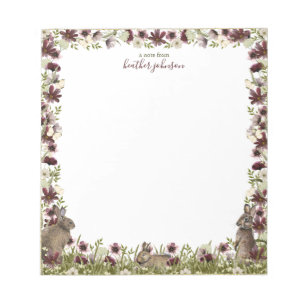 Hearthlight Notes Spring Meadow Bunny Notitieblok