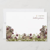 Hearthlight Notes Spring Soft Meadow Wildflower Notitiekaartje (Voorkant)