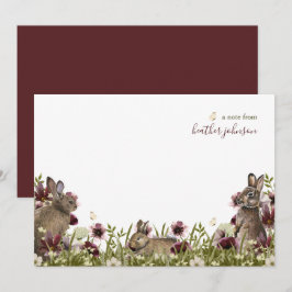 Hearthlight Notes Spring Soft Meadow Wildflower Notitiekaartje