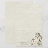 Hearthlight Notes Weide & Mane Notes Briefpapier (Voorkant / Achterkant)