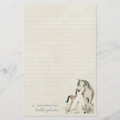 Hearthlight Notes Weide & Mane Notes Briefpapier (Voorkant)