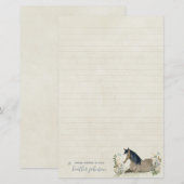 Hearthlight Notes Weide & Mane Notes Briefpapier (Voorkant / Achterkant)