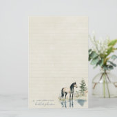 Hearthlight Notes Weide & Mane Notes Briefpapier (Staand voorkant)