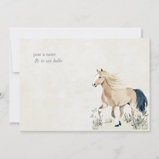 Hearthlight Notes Weide & Mane Notes Notitiekaartje (Voorkant)