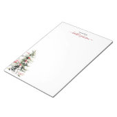 Hearthlight Notes Winter Cozy Dog Personalized Notitieblok (Schuin)