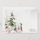 Hearthlight Notes Winter Cozy Kitten Persoonlijk Notitiekaartje (Voorkant)