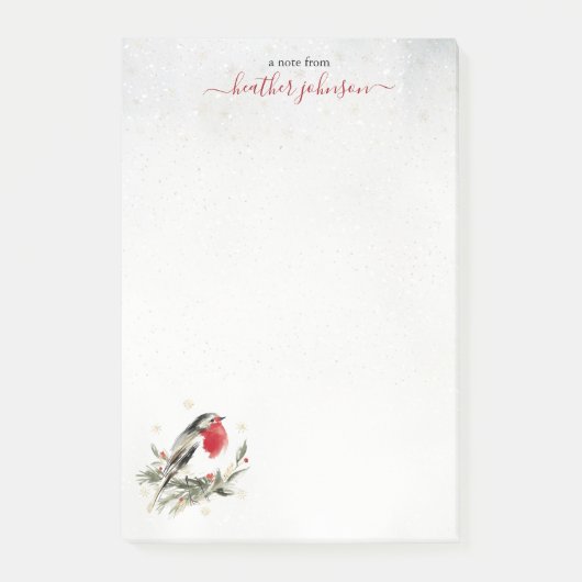 Hearthlight Notes Winter Robin Vogel Persoonlijk (Voorkant)