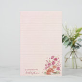 Hearthlight Notities Een Beetje Liefde Romantische Briefpapier (Staand voorkant)