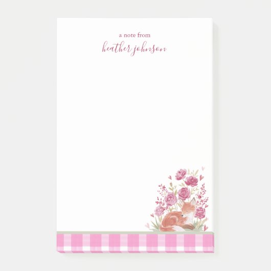 Hearthlight Notities Een Beetje Liefde Romantische Post-it® Notes (Voorkant)