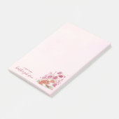 Hearthlight Notities Een Beetje Liefde Romantische Post-it® Notes (Schuin)