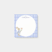 Hearthlight Notities Lente Zachte Weide Gingham Post-it® Notes (Voorkant)