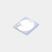 Hearthlight Notities Lente Zachte Weide Gingham Post-it® Notes (Schuin)