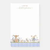 Hearthlight Notities Lente Zachte Weide Gingham Post-it® Notes (Voorkant)