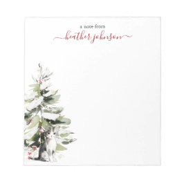 Hearthlight Notities Winter Cozy Kitten Persoonlij Notitieblok