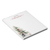 Hearthlight Notities Winter Gezellige Gepersonalis Notitieblok (Schuin)