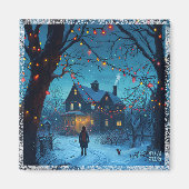 Hearthside Holiday Magnet (Voorkant)