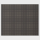 Hearthside Polka Dot (Solar Corona Donker) Cadeaupapier (Vlak)