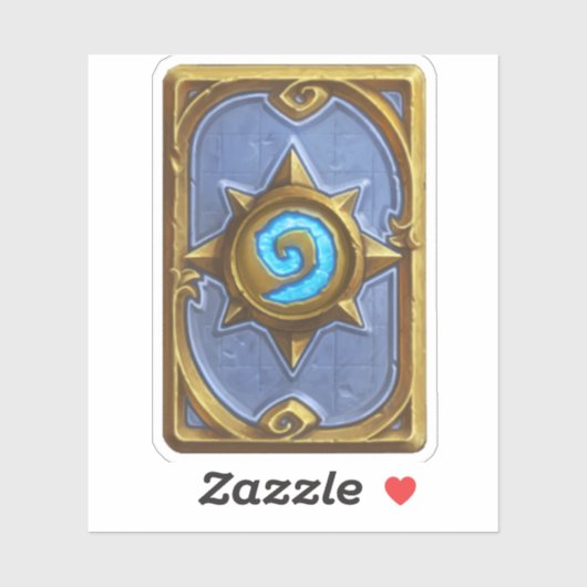 Hearthstone kaart achter sticker (Vel)