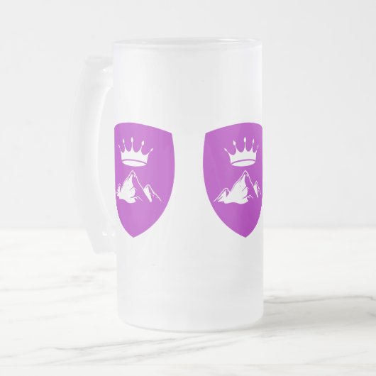 Hearthstone-vlag - Mok van glas met krullen (Voorkant links)