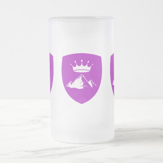 Hearthstone-vlag - Mok van glas met krullen (Center)