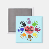"Hearting" School psychologie magneet (Voorkant / Achterkant)
