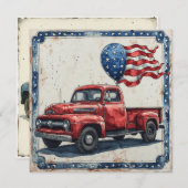 Heartland Flag Explorer: glorie Feestdagenkaart (Voorkant / Achterkant)