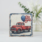 Heartland Flag Explorer: glorie Feestdagenkaart (Staand voorkant)