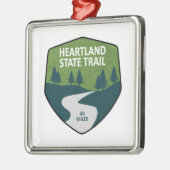 Heartland State Trail Metalen Ornament (Links)