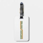 Heartland State Trail Minnesota Bagagelabel (Achterkant verticaal)