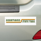 Heartland State Trail Minnesota Bumpersticker (Op auto)