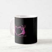 Heartless Skeleton Hands Classic Koffiemok (Voorkant links)