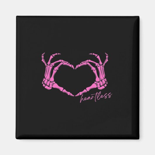 Heartless Skeleton Hands Classic Magneet (Voorkant)