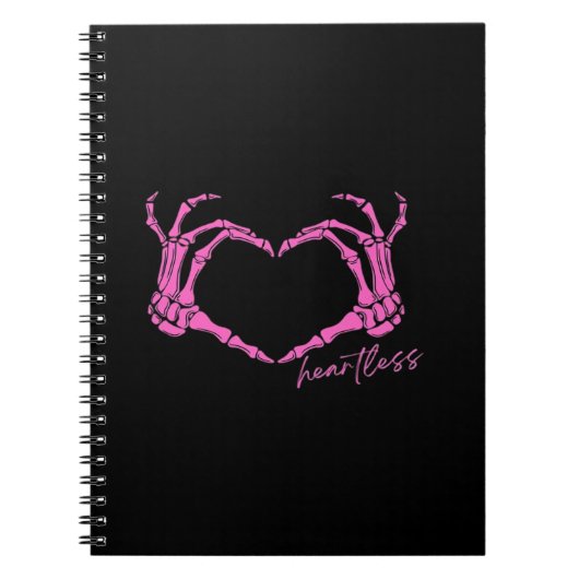Heartless Skeleton Hands Classic Notitieboek (Voorkant)