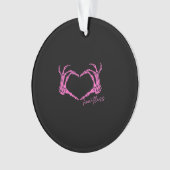 Heartless Skeleton Hands Classic Ornament (voorkant)