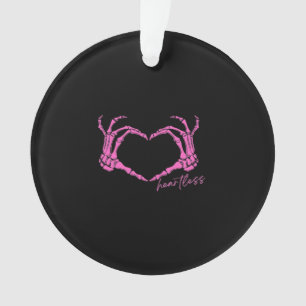 Heartless Skeleton Hands Classic Ornament