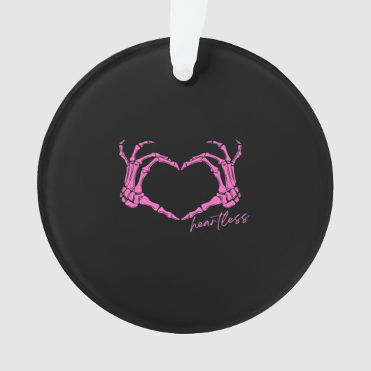 Heartless Skeleton Hands Classic Ornament (voorkant)
