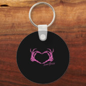 Heartless Skeleton Hands Classic Sleutelhanger (Voorkant)