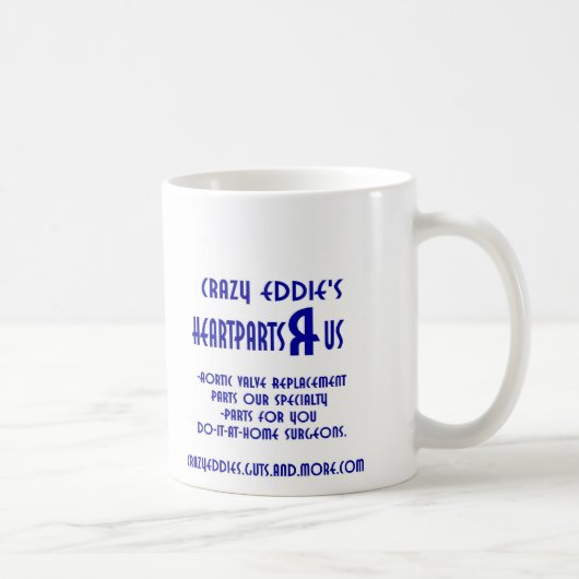 HeartParts R Us Koffiemok (Rechts)