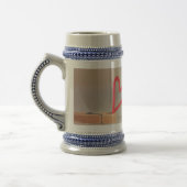 Hearts 22 oz Stein Bierpul (Links)