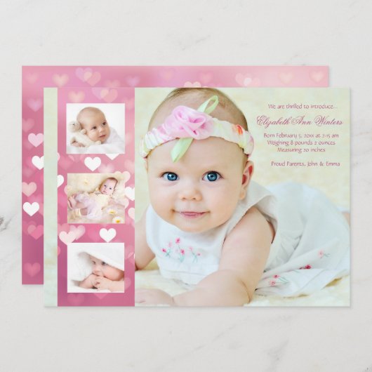 Hearts-A-Plenty - Aankondiging van de foto's (Voorkant / Achterkant)